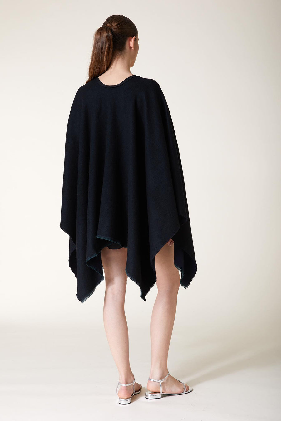ADALIA Cape — Black – Blue