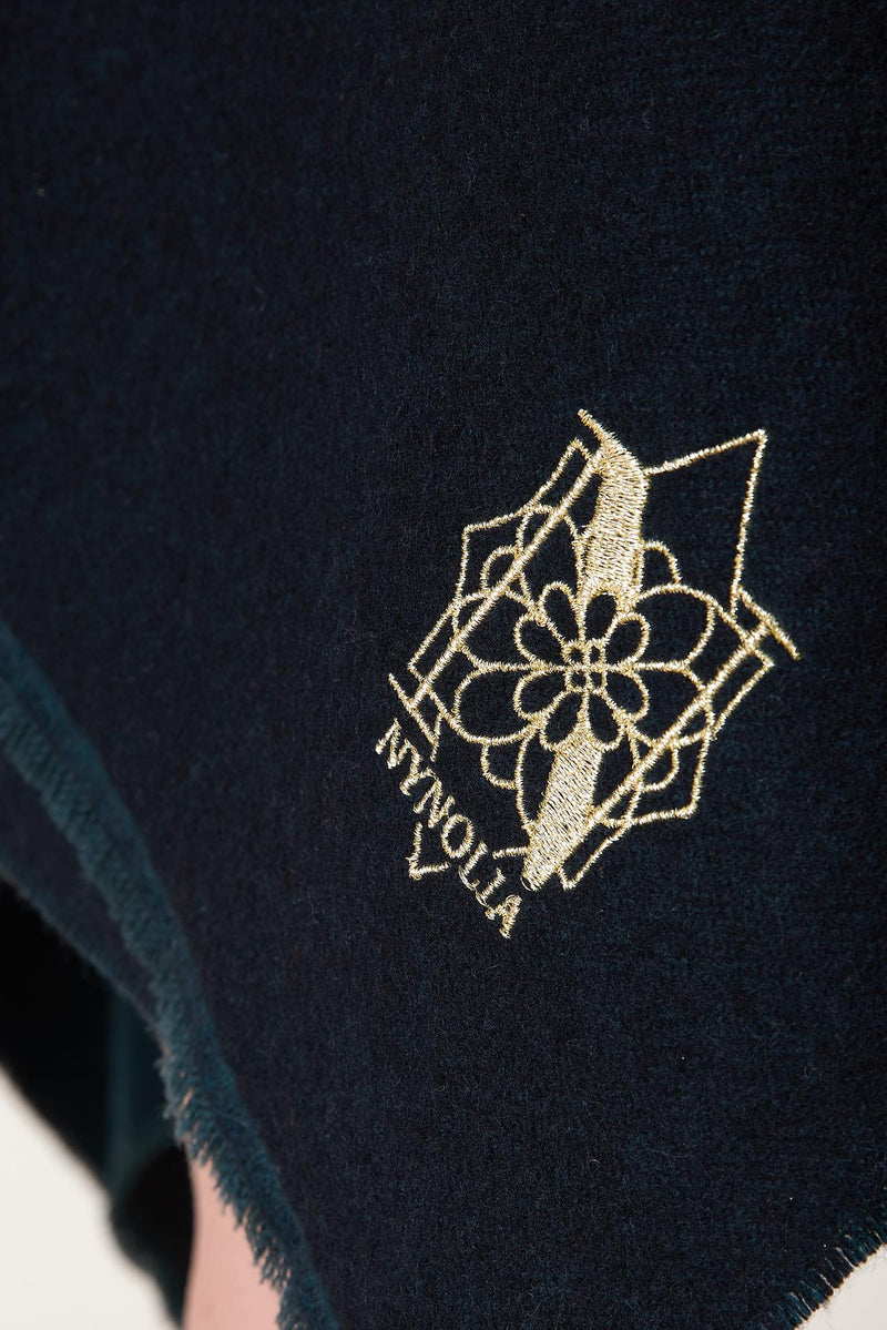 ADALIA Cape — Black – Blue