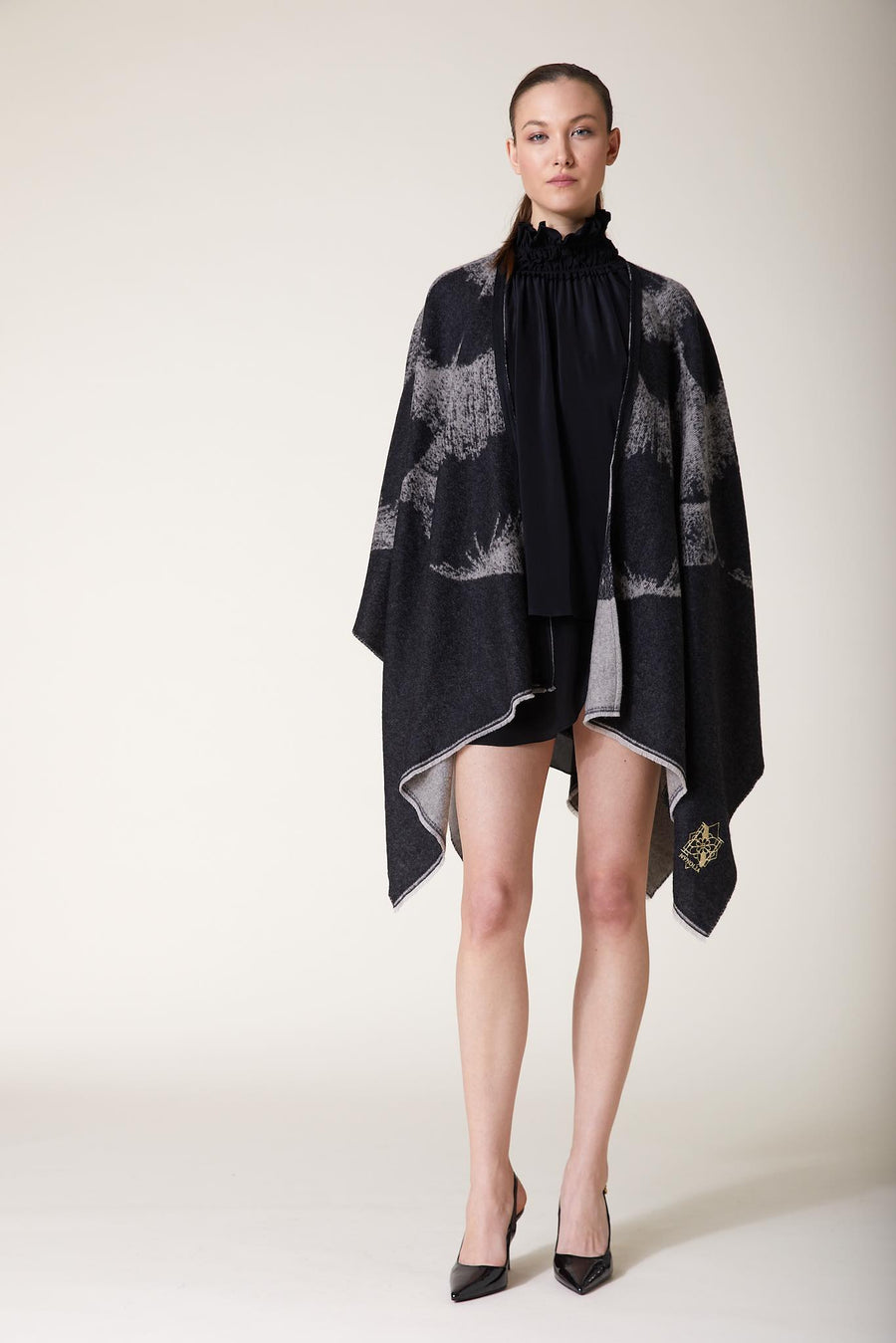 ADALIA Cape — Black - Nature