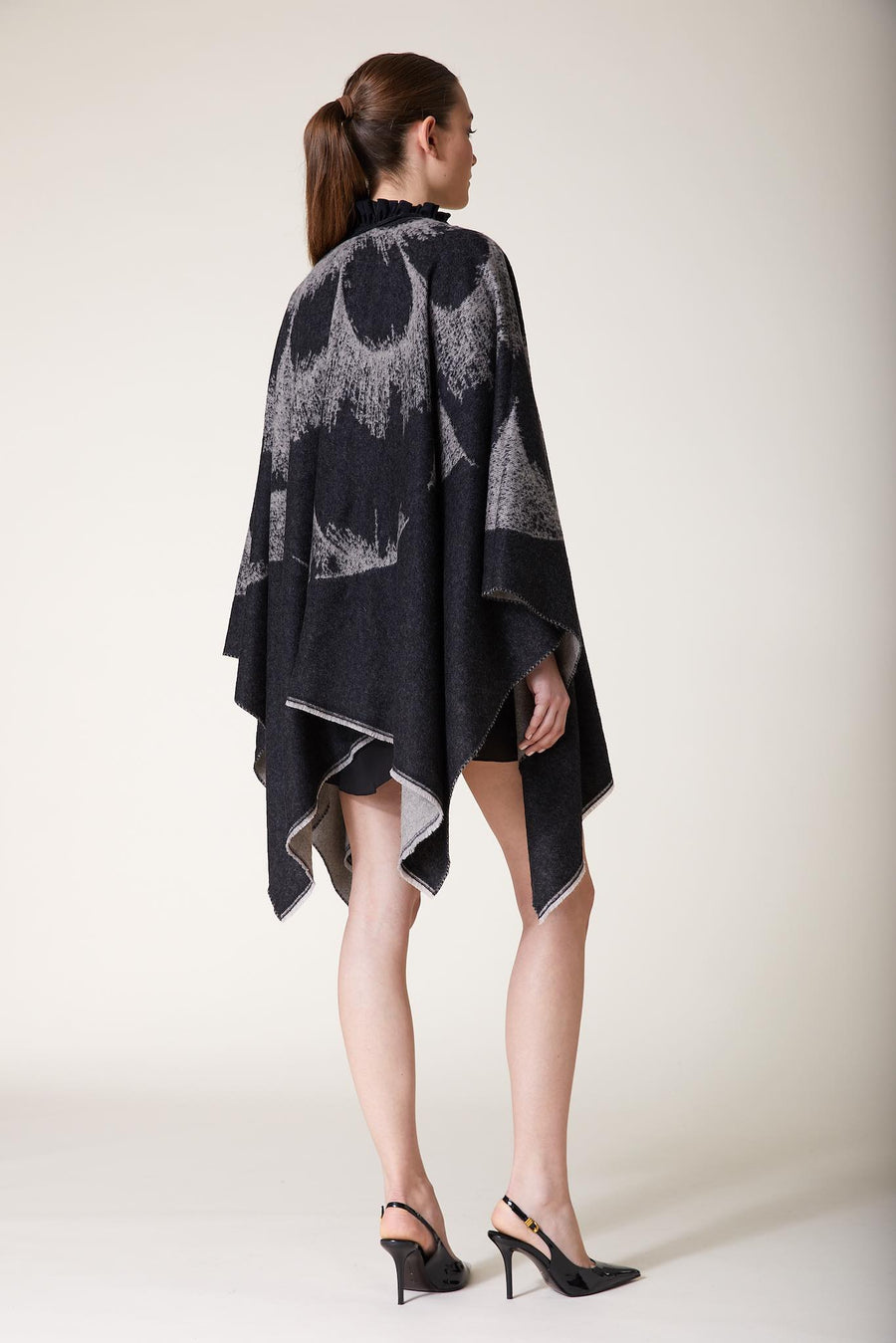 ADALIA Cape — Black - Nature