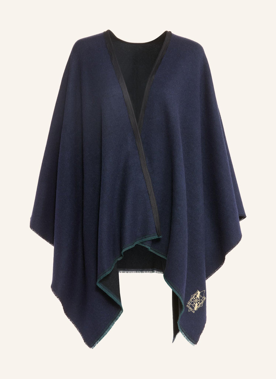ADALIA Cape — Blue – Black