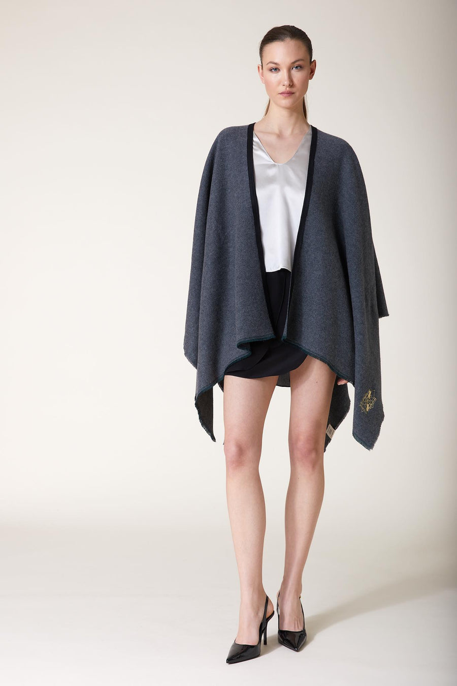 ADALIA Cape — Grey - Grey