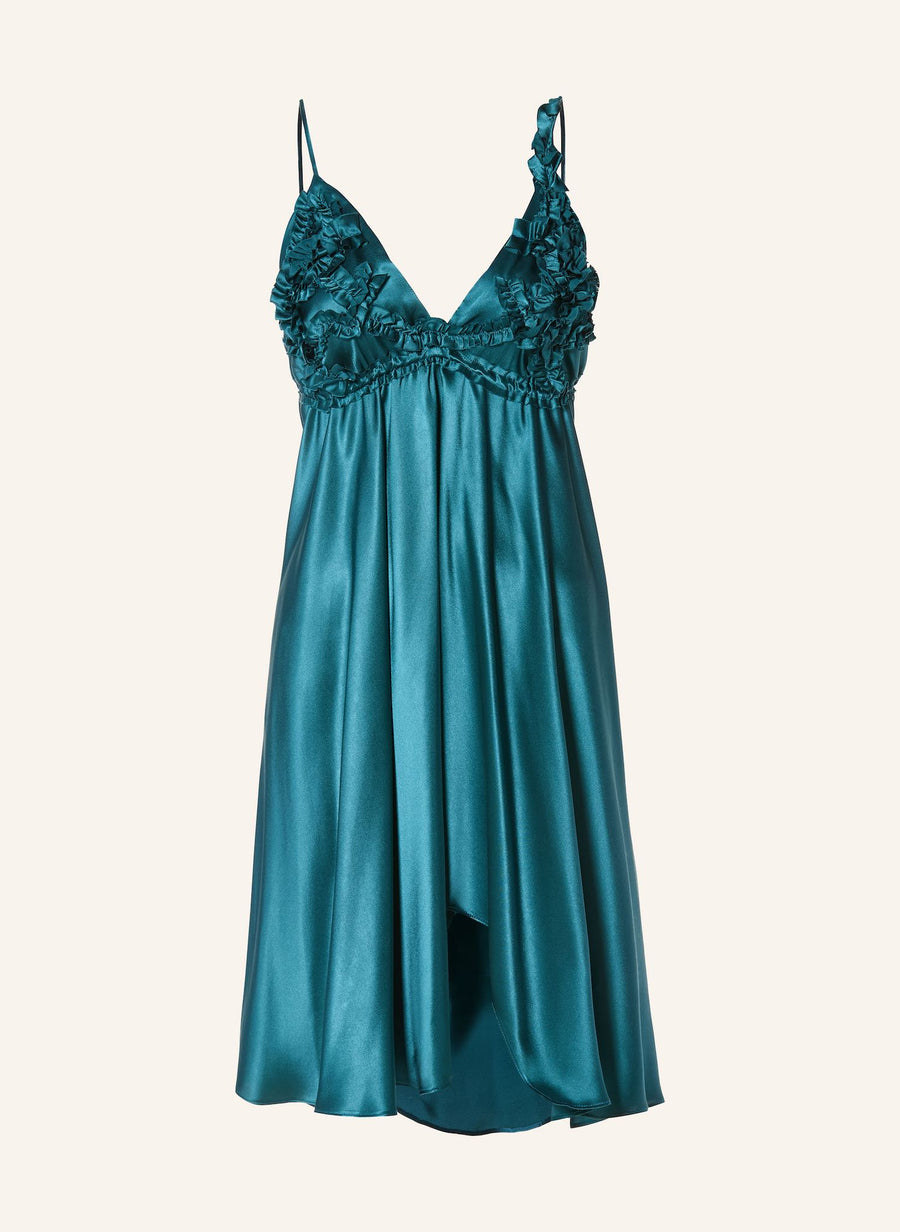 KATE — Petrol Satin