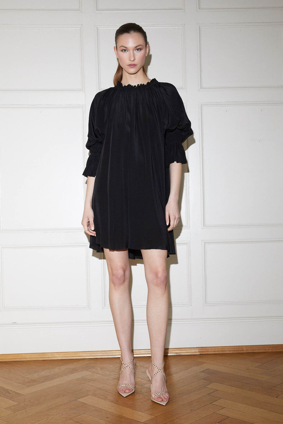 KISS Dress — Black Crepe