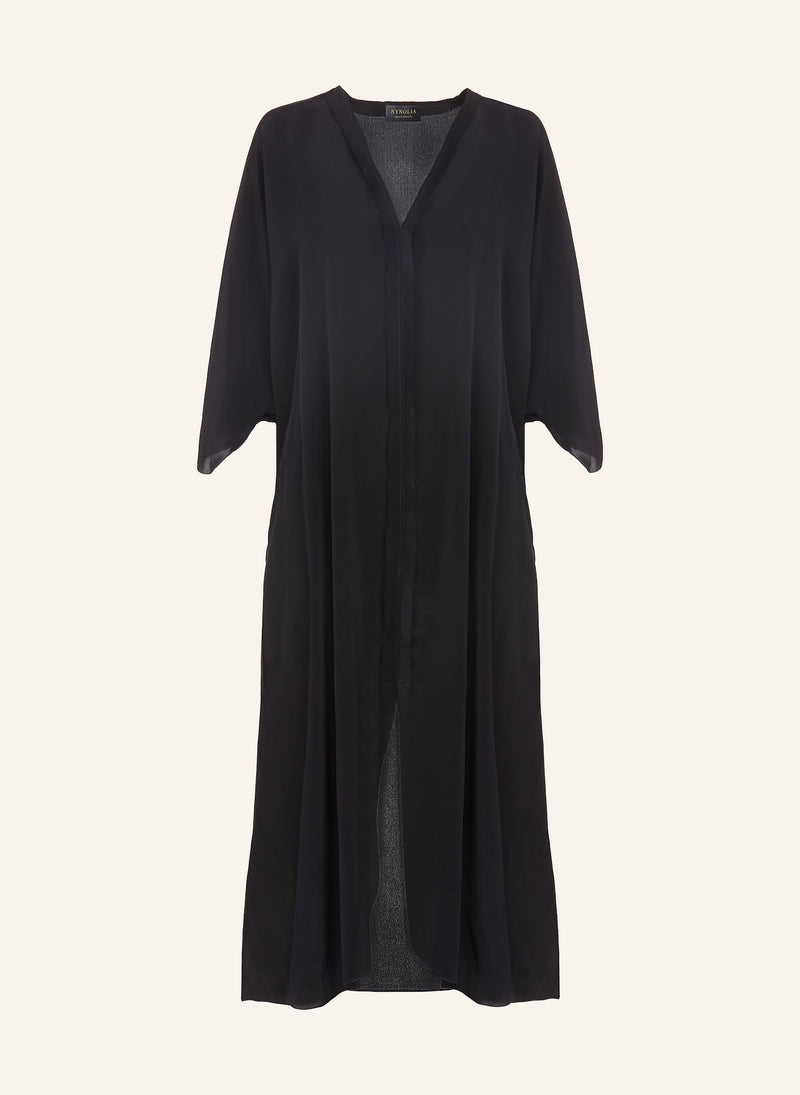ONASSIS Kaftan — Black