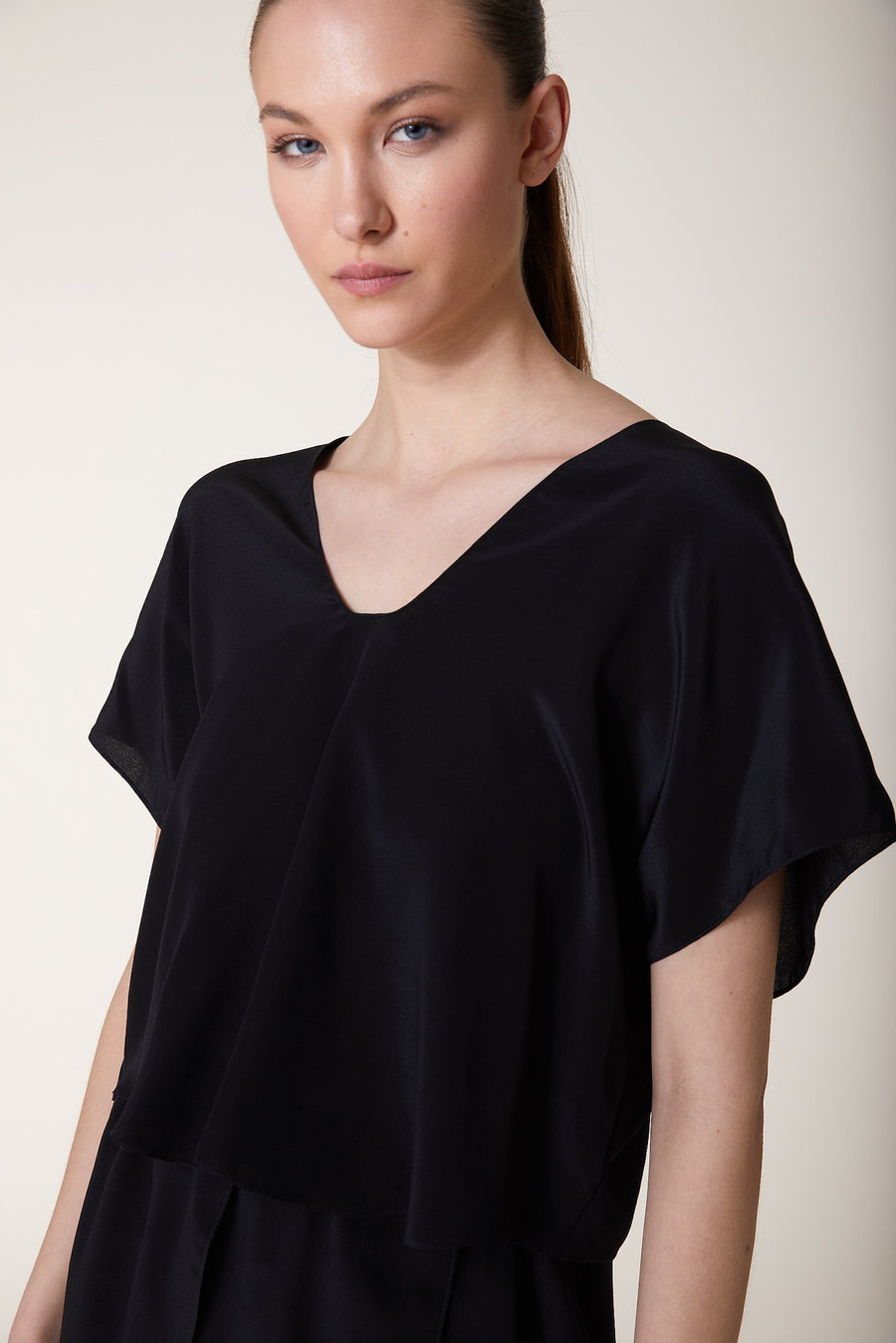 PIERIS Blouse — Black