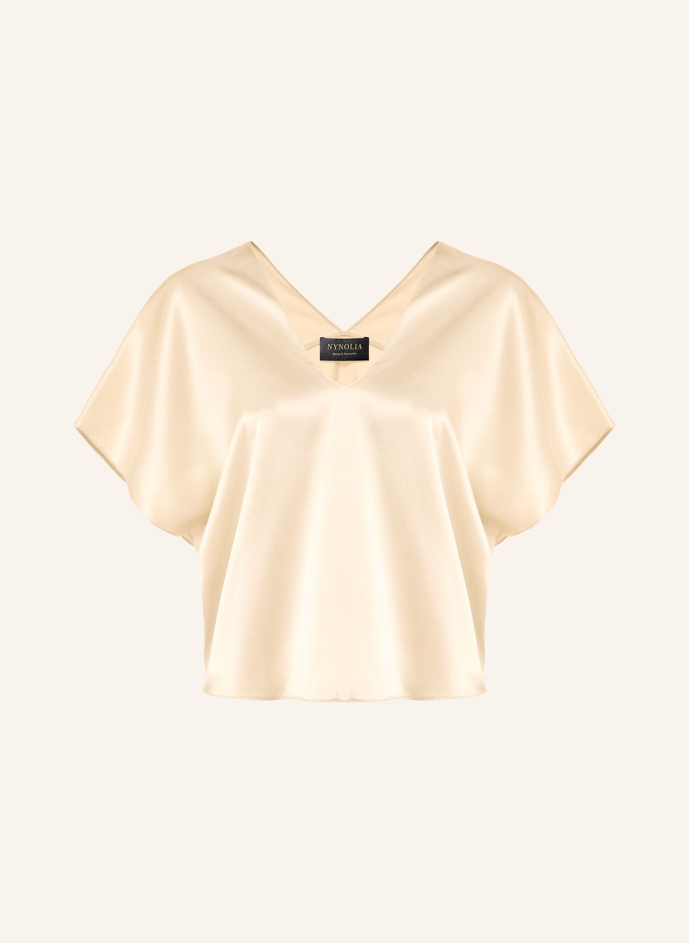 PIERIS Skirt Short — Gold Satin