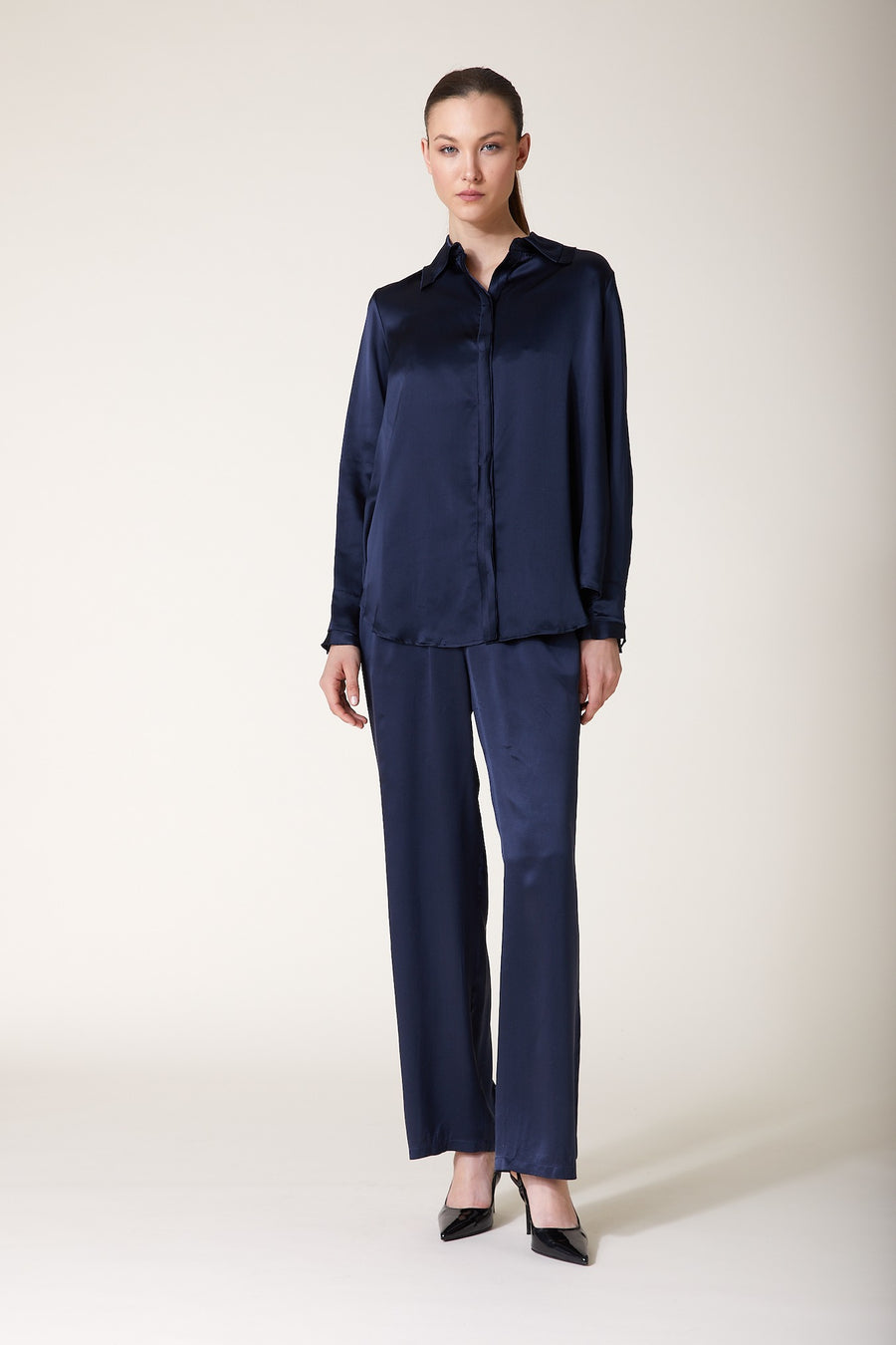 Pants with Pockets — Night Blue